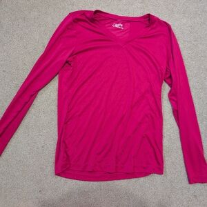 Joe's Jeans Fuchsia Long Sleeve Tee